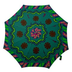 A Colorful Modern Illustration Hook Handle Umbrellas (medium) by Simbadda