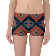 Abstract A Colorful Modern Illustration Reversible Bikini Bottoms by Simbadda