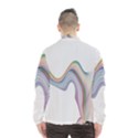 Abstract Ribbon Background Wind Breaker (Men) View2