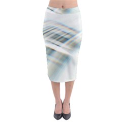 Business Background Abstract Midi Pencil Skirt by Simbadda