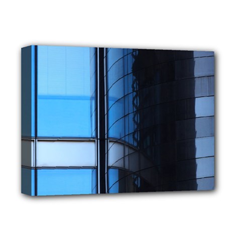 Modern Office Window Architecture Detail Deluxe Canvas 16  X 12   by Simbadda