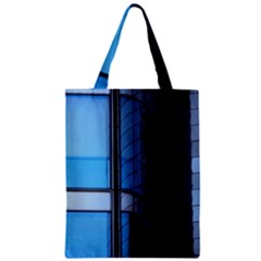 Modern Office Window Architecture Detail Zipper Classic Tote Bag by Simbadda