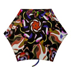 Colourful Abstract Background Design Mini Folding Umbrellas by Simbadda