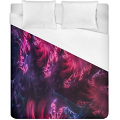 Abstract Fractal Background Wallpaper Duvet Cover (california King Size) by Simbadda