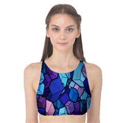 Cubes Vector Art Background Tank Bikini Top by Simbadda