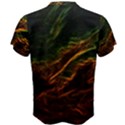 Abstract Glowing Edges Men s Cotton Tee View2