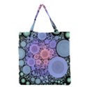 An Abstract Background Consisting Of Pastel Colored Circle Grocery Tote Bag View2