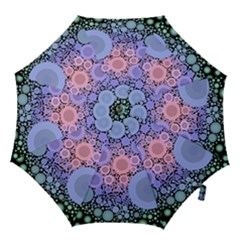 An Abstract Background Consisting Of Pastel Colored Circle Hook Handle Umbrellas (large) by Simbadda