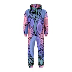 An Abstract Background Consisting Of Pastel Colored Circle Hooded Jumpsuit (kids) by Simbadda