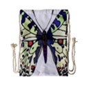 A Colorful Butterfly Image Drawstring Bag (Small) View2