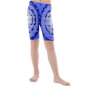 Abstract Background Blue Created With Layers Kids  Mid Length Swim Shorts View1