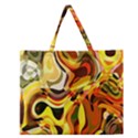 Colourful Abstract Background Design Zipper Large Tote Bag View1