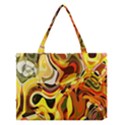 Colourful Abstract Background Design Medium Tote Bag View1