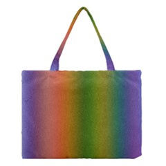 Colorful Stipple Effect Wallpaper Background Medium Tote Bag by Simbadda