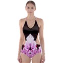 Fractal In Pink Lovely Cut-Out One Piece Swimsuit View1