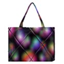 Soft Balls In Color Behind Glass Tile Medium Tote Bag View1