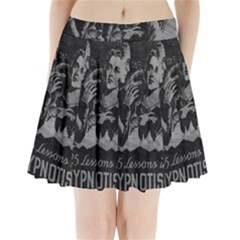 Vintage Hypnotism Pleated Mini Skirt