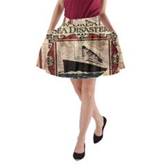 Titanic A-line Pocket Skirt by Valentinaart