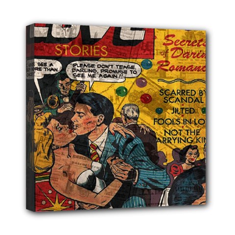 Love Stories Mini Canvas 8  X 8  by Valentinaart