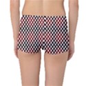 Squares Red Background Reversible Bikini Bottoms View2