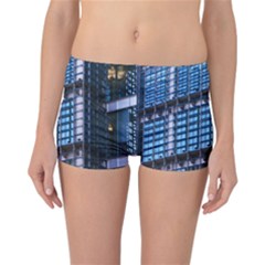 Modern Business Architecture Reversible Bikini Bottoms by Simbadda