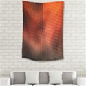 Background Technical Design With Orange Colors And Details Small Tapestry View2