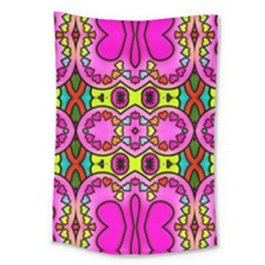 Colourful Abstract Background Design Pattern Large Tapestry by Simbadda