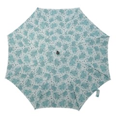 Decorative Floral Paisley Pattern Hook Handle Umbrellas (small)