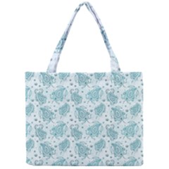 Decorative Floral Paisley Pattern Mini Tote Bag by TastefulDesigns