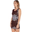 Ladder Against Wall Abstract Alternative Version Sleeveless Bodycon Dress View2