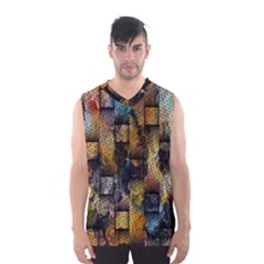 Fabric Weave Men s Basketball Tank Top by Simbadda