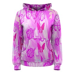 Butterfly Cut Out Pattern Colorful Colors Women s Pullover Hoodie by Simbadda