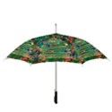 Watercolour Christmas Tree Painting Straight Umbrellas View3