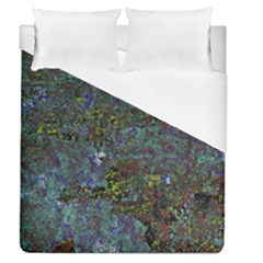 Stone Paints Texture Pattern Duvet Cover (queen Size) by Simbadda
