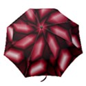 Red Abstract Background Folding Umbrellas View1