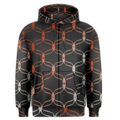 Cadenas Chinas Abstract Design Pattern Men s Zipper Hoodie by Simbadda