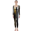 Digitally Created Striped Abstract Background Texture Long Sleeve Catsuit View1