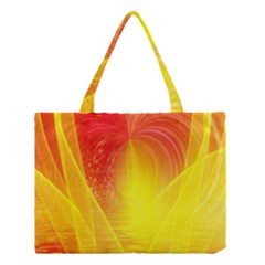 Realm Of Dreams Light Effect Abstract Background Medium Tote Bag by Simbadda