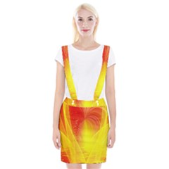 Realm Of Dreams Light Effect Abstract Background Suspender Skirt