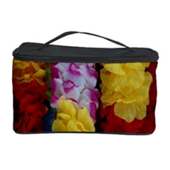 Colorful Hawaiian Lei Flowers Cosmetic Storage Case by Simbadda