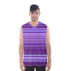 Stripe Colorful Background Men s Basketball Tank Top by Simbadda