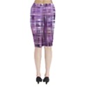 Purple Wave Abstract Background Shades Of Purple Tightly Woven Midi Wrap Pencil Skirt View2