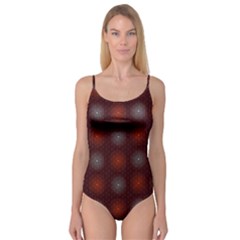 Abstract Dotted Pattern Elegant Background Camisole Leotard  by Simbadda
