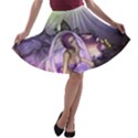 Wonderful Fairy In The Wonderland , Colorful Landscape A-line Skater Skirt View1