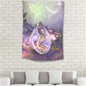 Wonderful Fairy In The Wonderland , Colorful Landscape Small Tapestry View2