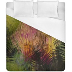 Abstract Brush Strokes In A Floral Pattern  Duvet Cover (California King Size)
