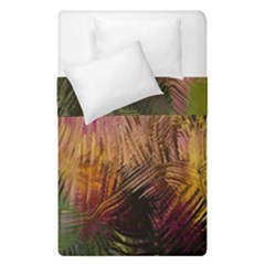 Abstract Brush Strokes In A Floral Pattern  Duvet Cover Double Side (Single Size)