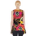 Abstract Clutter Pattern Baffled Field Side Drop Tank Tunic View2