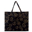 Pattern Zipper Large Tote Bag View1