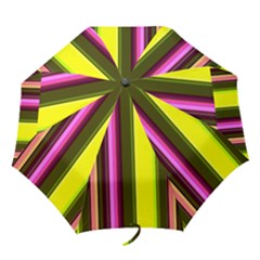 Stripes Abstract Background Pattern Folding Umbrellas by Simbadda